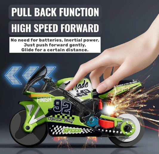 Generic Plastic Spark Bike Key Chain (Multicolor)