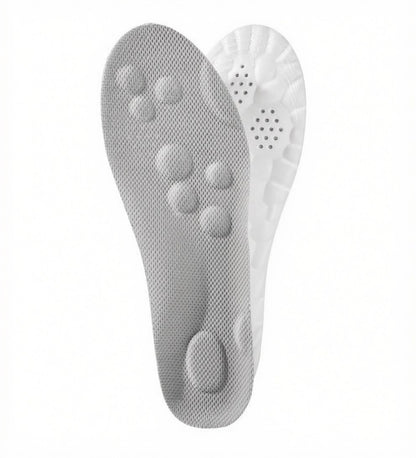 Generic Memory Foam Memory Foam Shoe Insoles (Grey)