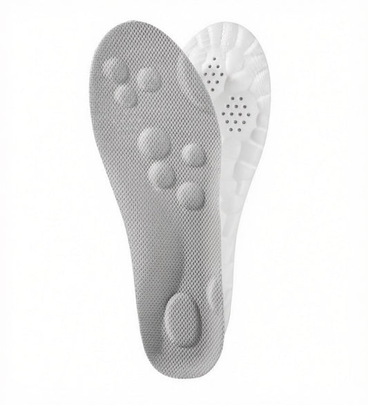 Generic Memory Foam Memory Foam Shoe Insoles (Grey)