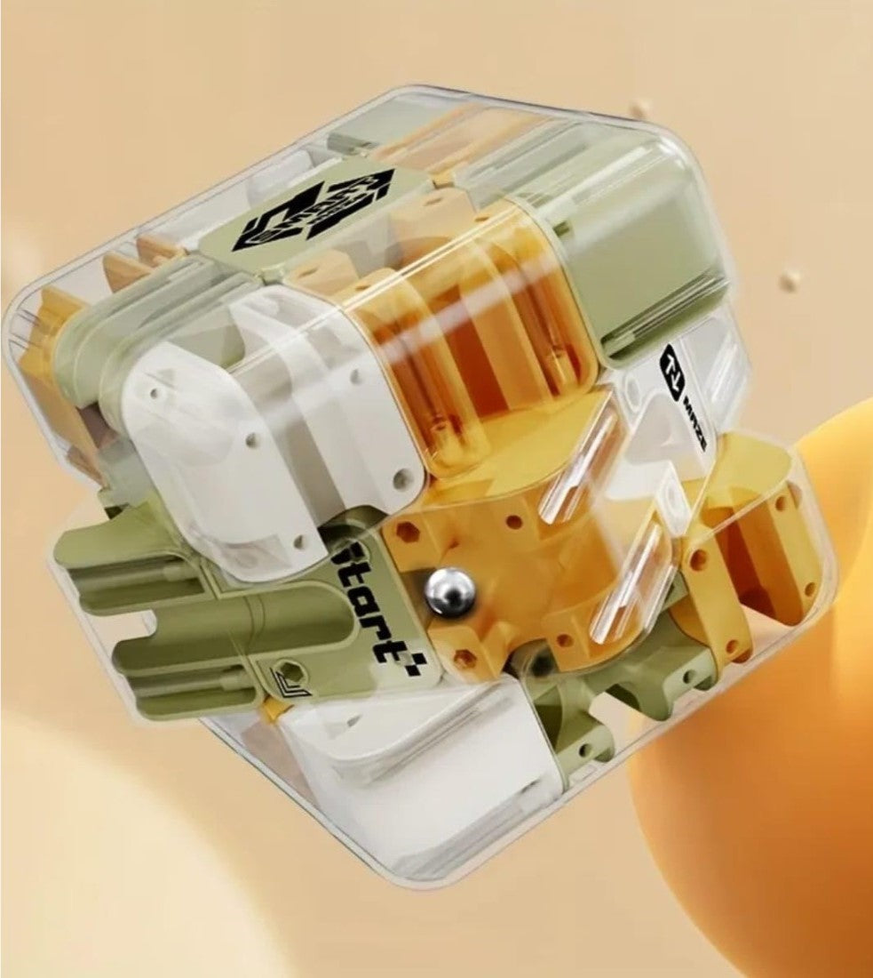 Generic Plastic Ball Rolling Cube (Multicolor)