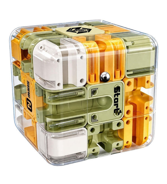 Generic Plastic Ball Rolling Cube (Multicolor)