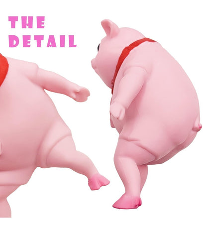 Generic TPR Pink Squishy Pig Toy (Pink)