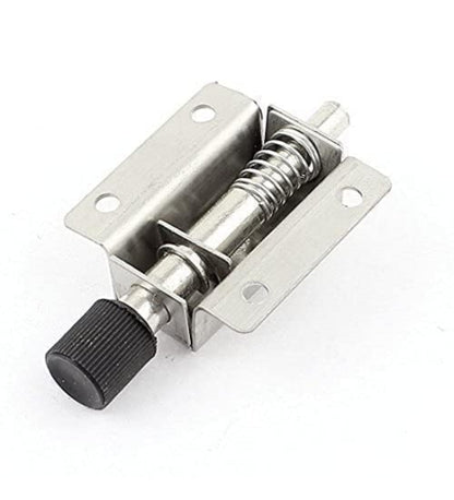 Generic Stainless Steel Mini Door Spring Lock (Silver)