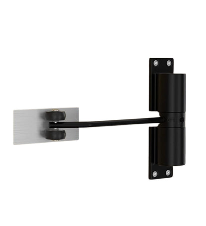 Generic Aluminium Alloy Automatic Door Closer (Black)