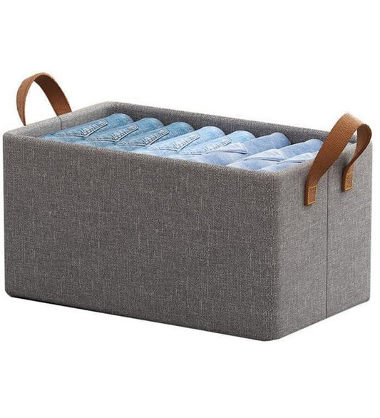Generic Nylon, Stainless Steel 26 Litter Wardrobe Organizer For Clothes Storage Box (Grey)