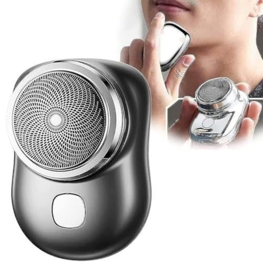 Generic Stainless Steel Mini Electric Portable Shaver For Men (Multicolor)