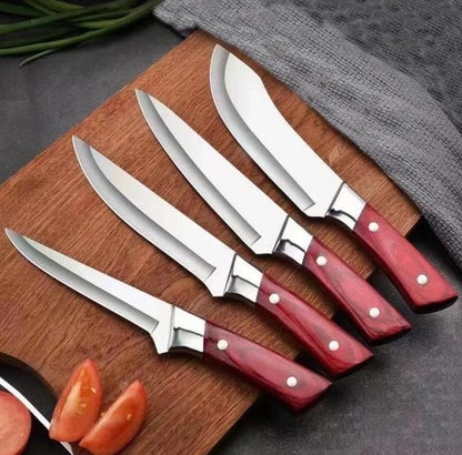 Generic Stainless Steel Chef Knife With Cover (Silver)