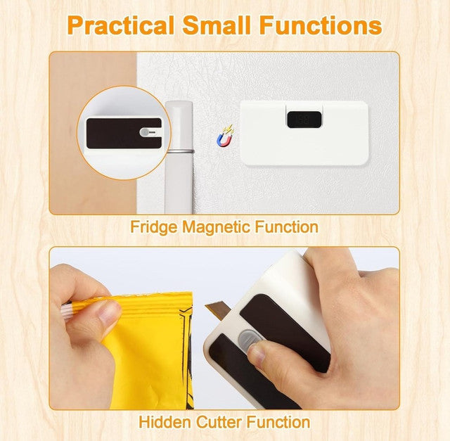 Generic Plastic Mini Magnetic Sealer (Multicolor)