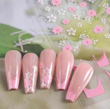 Generic Plastic Nail Art Stickers (Multicolor)