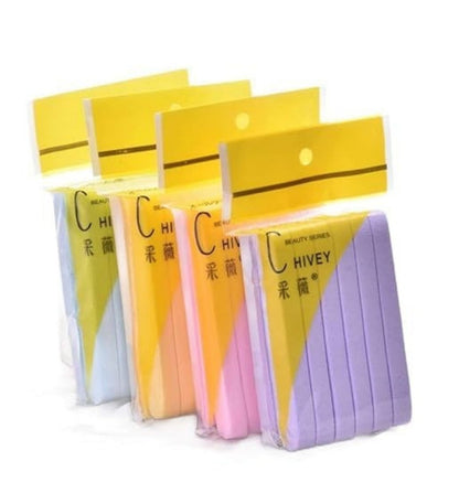 Generic Sponge Makeup Removal Sponge 12Pcs Set (Multicolor)