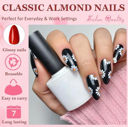 Generic ABS 576 Pcs Nails Set (Multicolor)