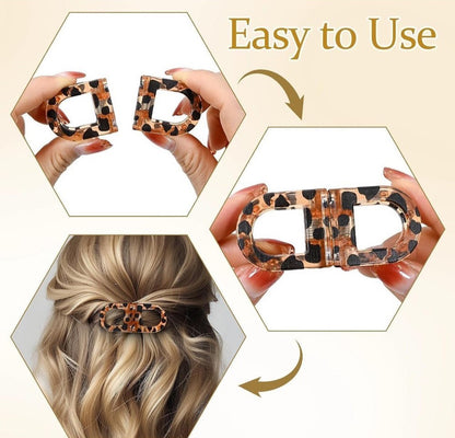 Generic Plastic Magnetic Hair Clip (Multicolor)