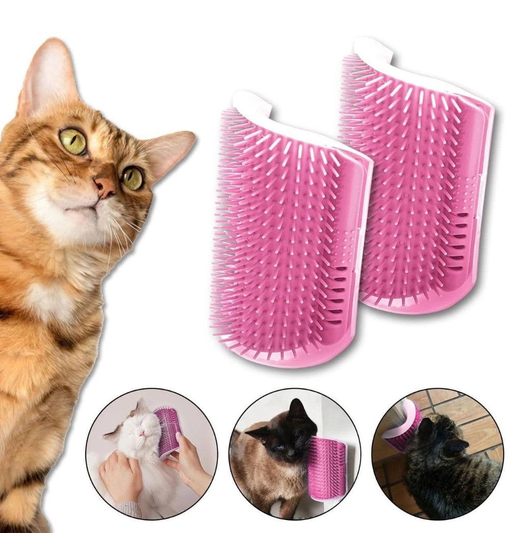 Generic Plastic Cat Self Groomer (Multicolor)