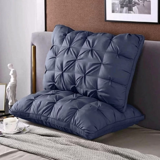 Generic Feather Luxury Hotel Collection Bed Pillow (Blue)