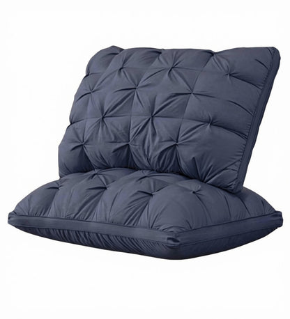 Generic Feather Luxury Hotel Collection Bed Pillow (Blue)