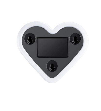 Generic Plastic Heart Shape Car Light (Pink)