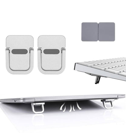 Generic Metal Mini Laptop Stand (Silver)
