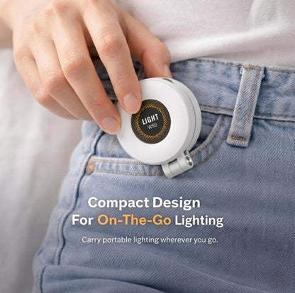 Generic Plastic W50 Magnetic Selfie Light (White)