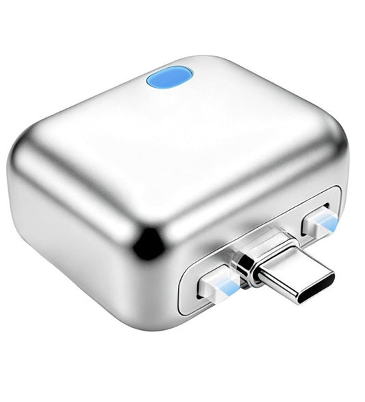 Generic Metal Auto Eject Charger (Silver)