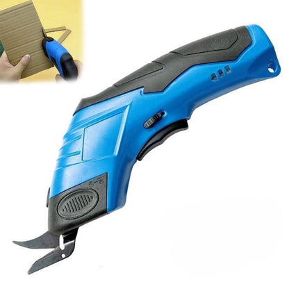 Generic Plastic Cordless Electric Scissor (Blue-Black)
