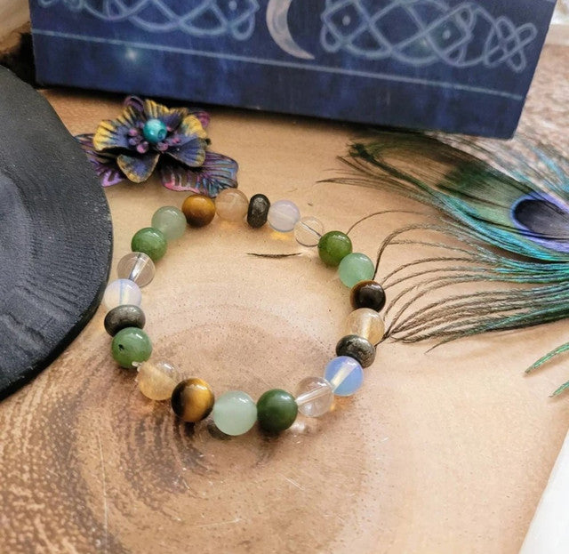Generic Crystal Rashi Bracelet (Multicolor)
