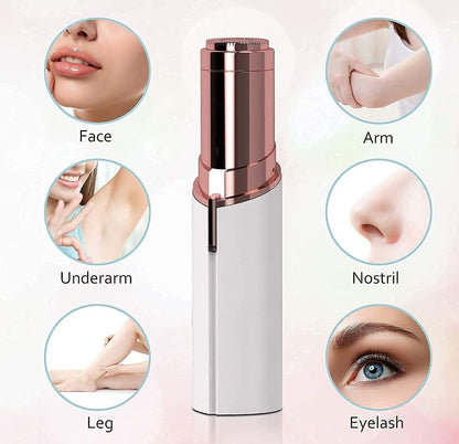 Generic Plastic Women's Facial Hair Remover (White)