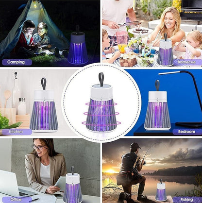Generic Plastic Mosquito Lamp (White)