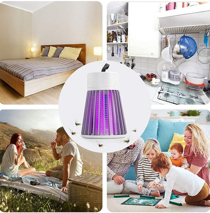 Generic Plastic Mosquito Lamp (White)