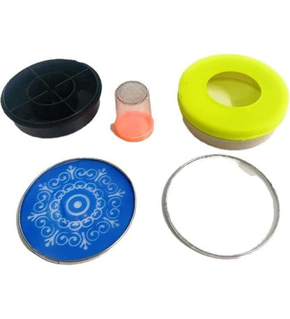Generic Plastic Rangoli Making Kit (Multicolor)