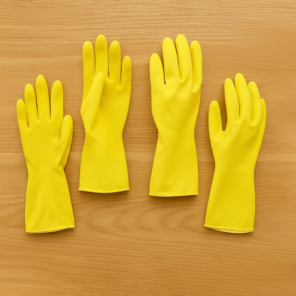 Rubber Hand Gloves