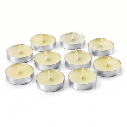 Decorative Wax Tea Light Candles For Diwali Puja And Home Decor (10 Pc Set)
