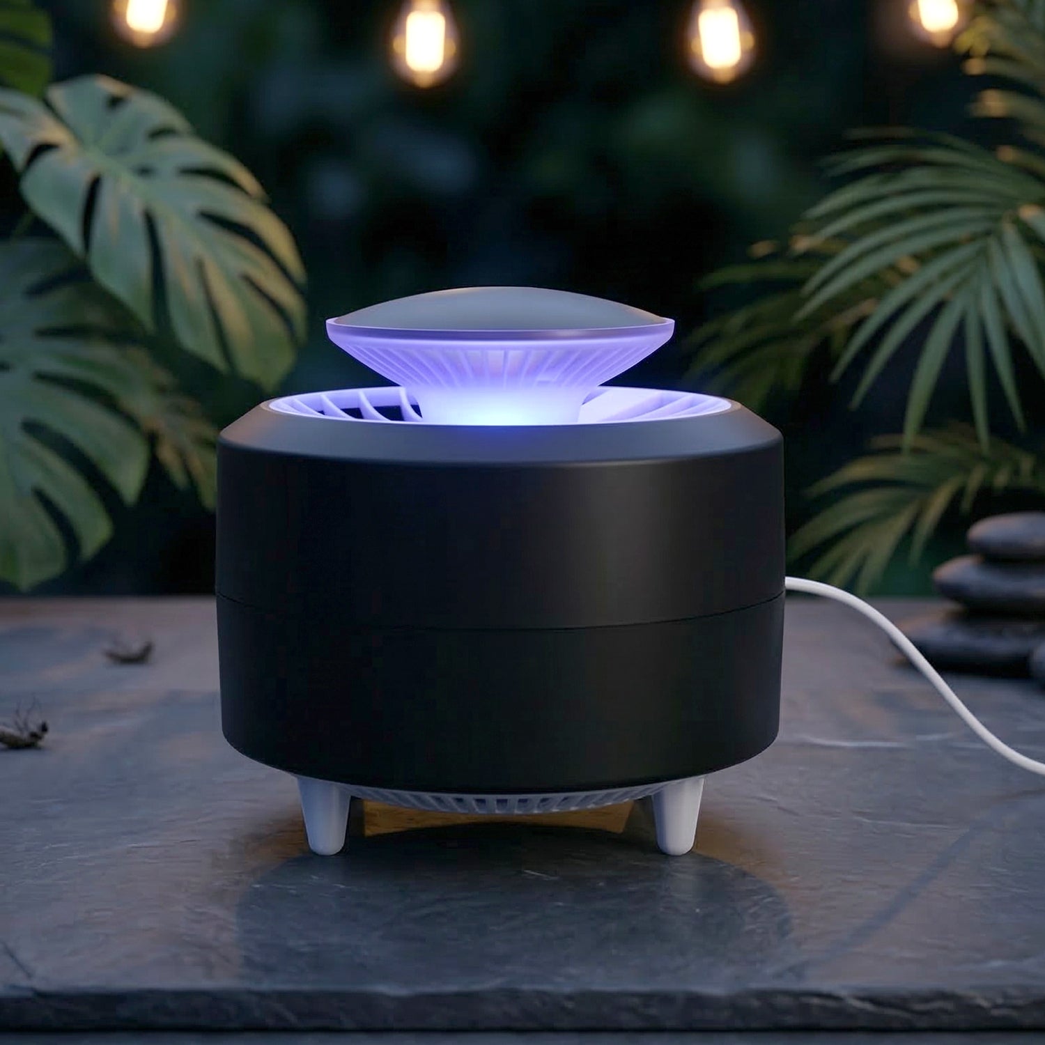 Electric Mosquito Killer Lamp Usb Powered Mosquito Trap Night Lamp (1 Pc)