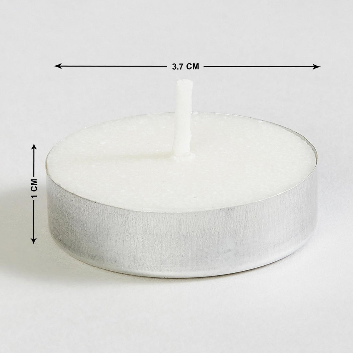 Decorative Wax Tea Light Candles For Diwali Puja And Home Decor (10 Pc Set)