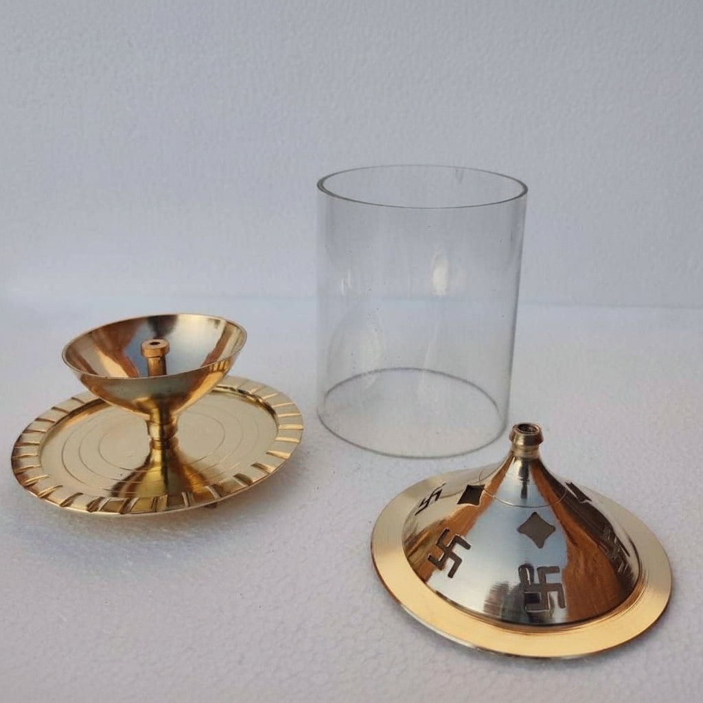 Akhand deep diya Deepam Jyot Diya Oil Lamp