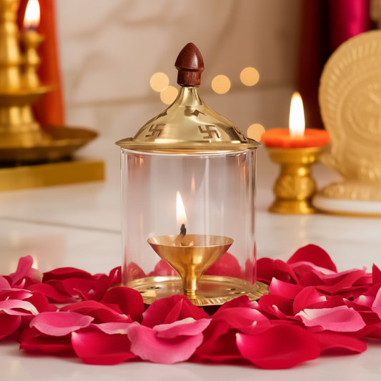 Deepam Jyot Diya Oil Lamp, Akhand Deep