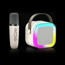 Load image into Gallery viewer, Portable Bluetooth Speaker with Wireless Mics best Gift for Girls, Boys &amp; Toddlers