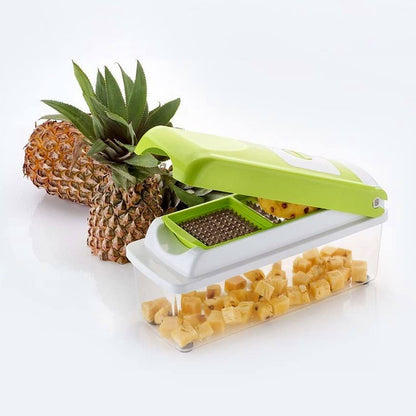 12 in 1 Fruit & Vegetable Slicer Dicer, Peeler, Dicing Fruit, Vegetable Storage Container