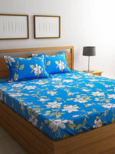Load image into Gallery viewer, Super Premium Double Bed Sheet With 2 Pillow Cover-104Tc