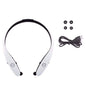 White Bluetooth wireless headphone