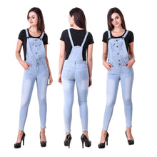 Load image into Gallery viewer, Trendy Denim Dungarees For Women&#39;s &amp; Girl&#39;s