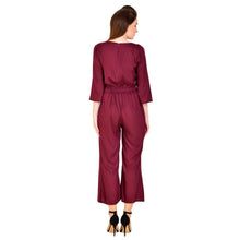 Load image into Gallery viewer, Solid Bellsleeve Jumpsuit For Women