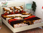 Polycotton Double Bed Sheet With 2 Pillow covers
