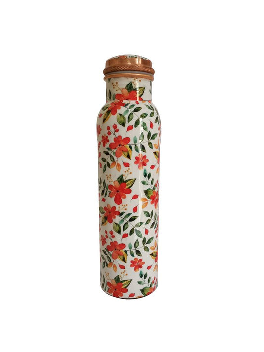 Health Mechanic Orange Flower Copper Bottle 750Ml