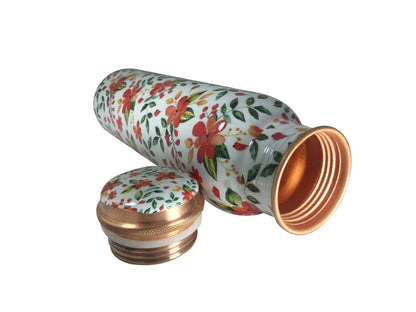 Health Mechanic Orange Flower Copper Bottle 750Ml