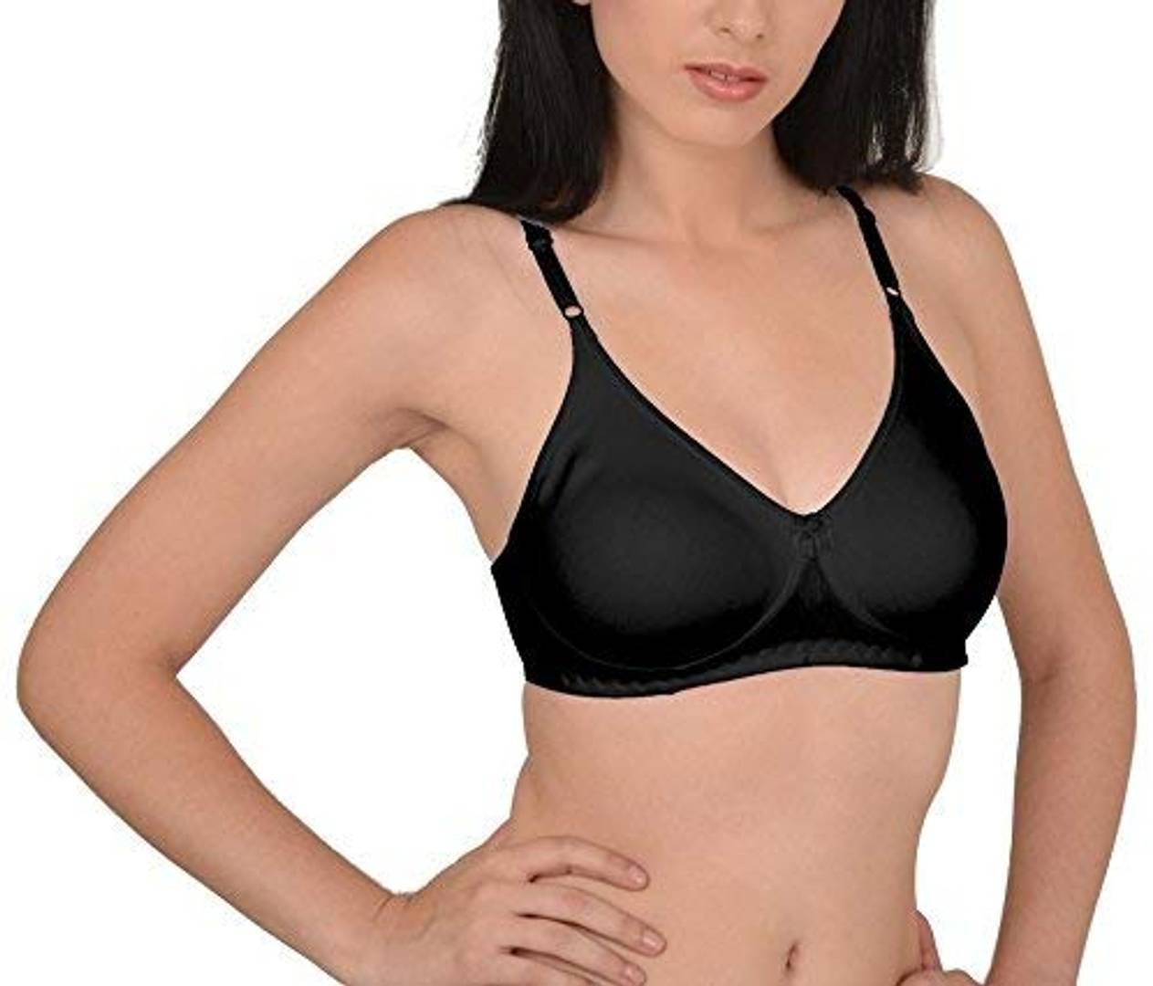 Women's Solid Cotton Padded Bra