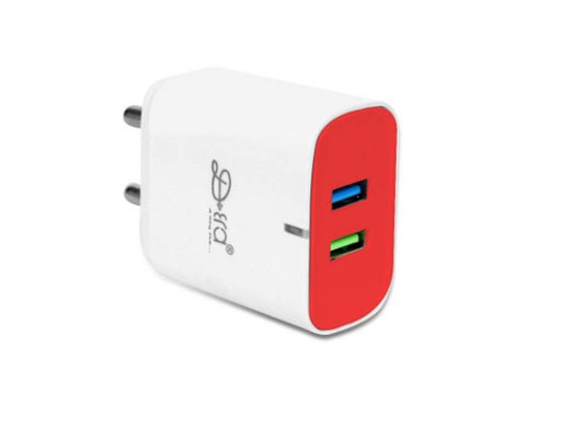 White Charger With C Type Cable