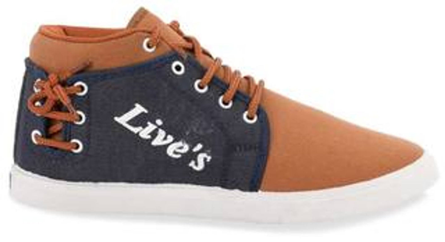 Stylish Brown Fabric Casual Shoe For Men