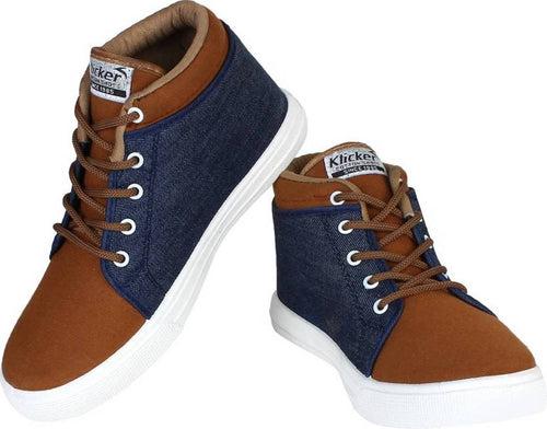 Stylish Brown Fabric Casual Shoe For Men