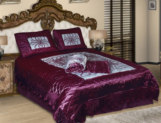 Rajwada Satin Bedding Set