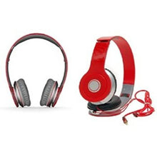 Load image into Gallery viewer, Solo Wired Over the Head Headphone (Red)